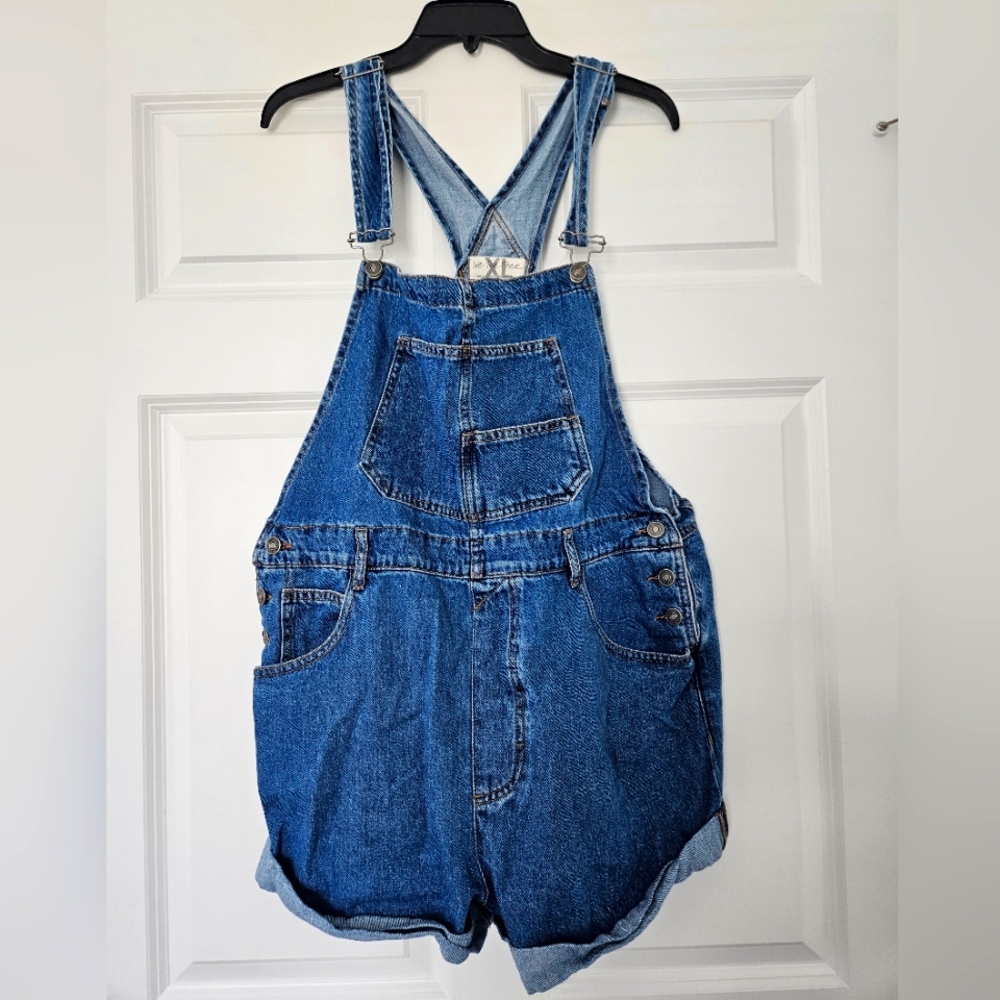 NWOT Free People Short Overalls